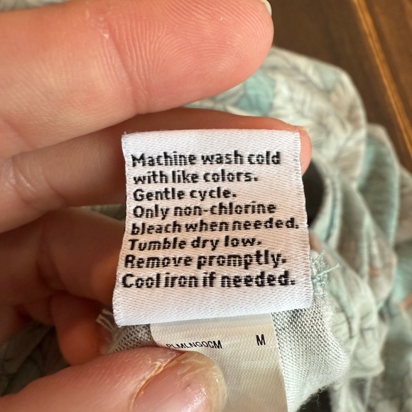 Nine West Leaf Pattern Midi Dress - Green and Beige - Picture 7 of 9